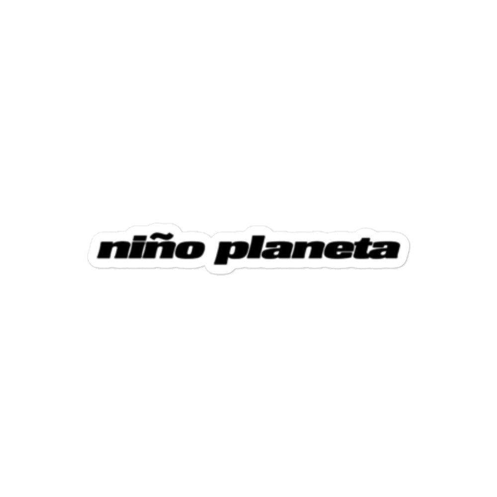 Niño Planeta - Small Bubble-free stickers