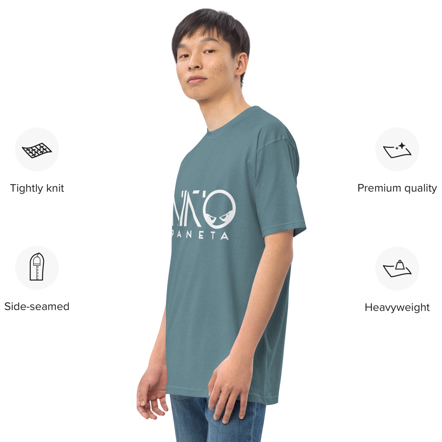 Niño Planeta - Men’s premium heavyweight tee