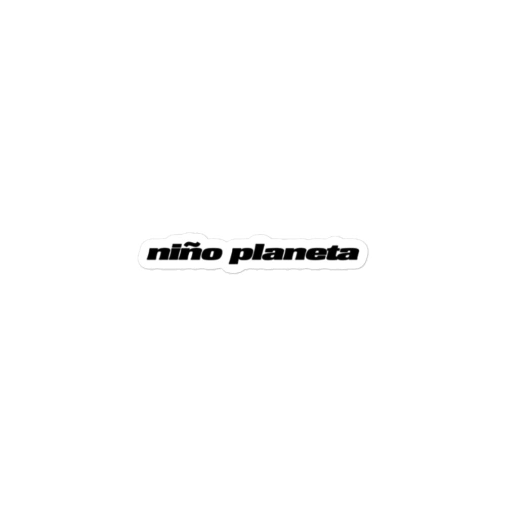 Niño Planeta - Small Bubble-free stickers