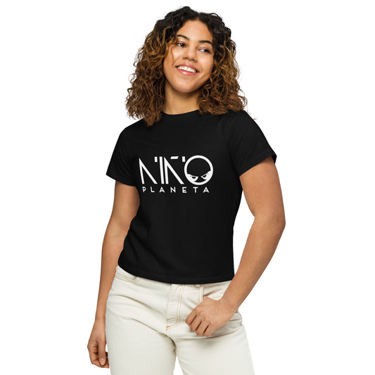 Niño Planeta Women’s high-waisted t-shirt